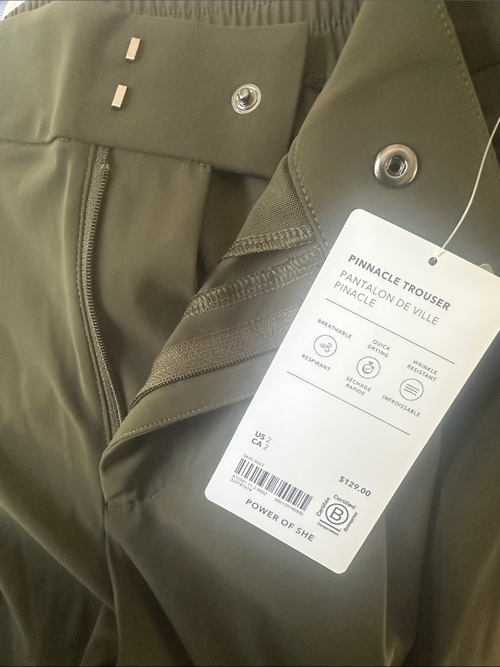 Athleta Pinnacle High Rise Trouser - Picture 4 of 6